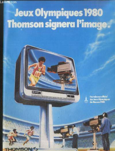 Jeux Olympiques 1980 Thomson signera l'image