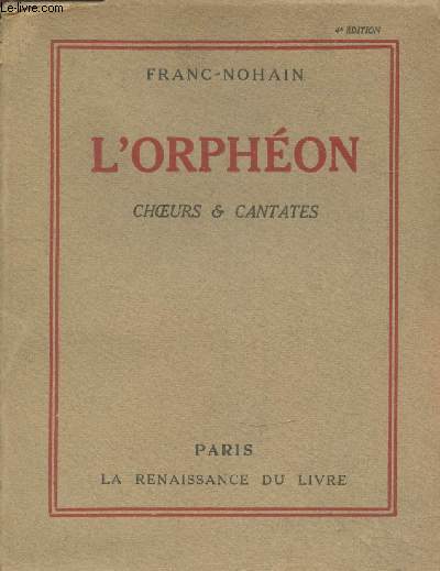 L'Orphon : Choeurs & Cantates