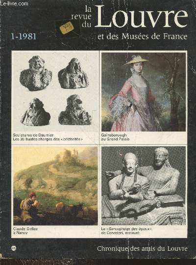 La Revue du Louvre et des Muses de France n1 - 1981 XXXIe anne