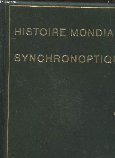 Histoire mondiale synchronoptique (Exemplaire n37)