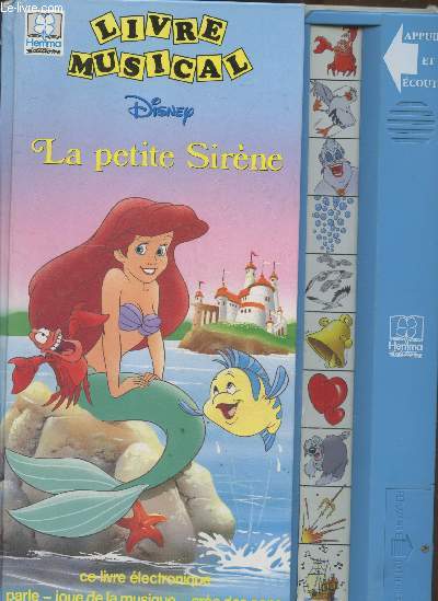 Livre musical : La Petite Sirne