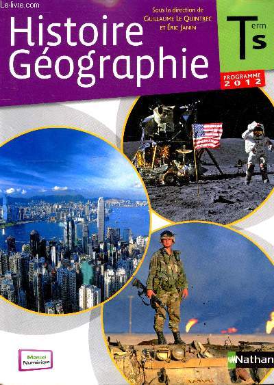 Histoire-Gographie Term S. Programme 2012