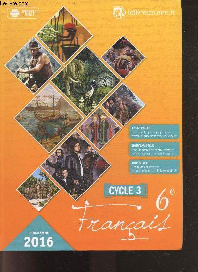 Franais 6e - cycle 3 - programme 2016