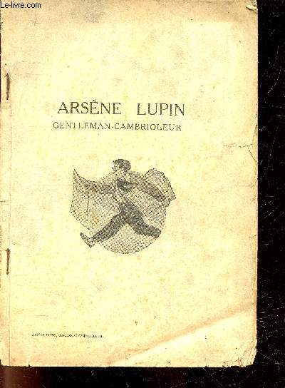 Arsene lupin gentleman cambrioleur - aventures extraordinaires d'arsene lupin