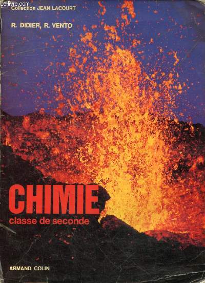 Chimie classe de seconde - Collection Jean Lacourt.