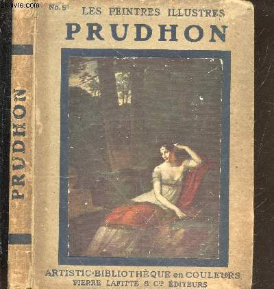 Pierre-paul prudhon 1758-1823 - collection les peintres illustrs n51 - 8 reprudctions fac simile en couleurs