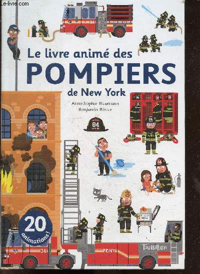 Le livre anim des pompiers de New York