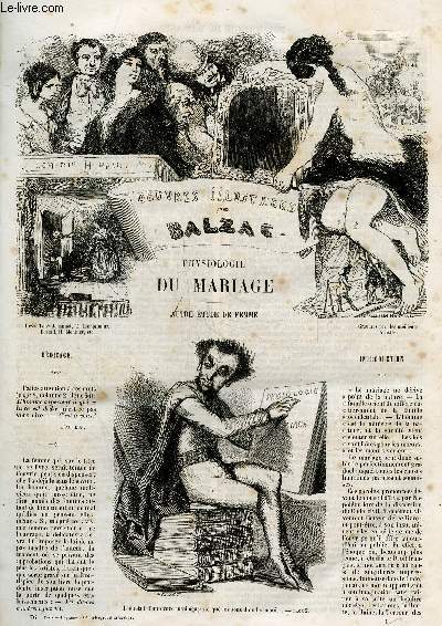 Physiologie du mariage, autre etude de femme - Oeuvres illustrees de Balzac, comedie humaine