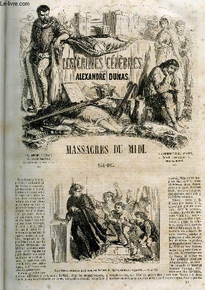 Massacres du midi, 1551-1815 - Suivi de Urbain Grandier (1634) - Les crimes celebres par Alexandre Dumas