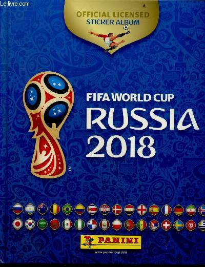FIFA WORLD CUP RUSSIA 2018 - Official licensed sticker album