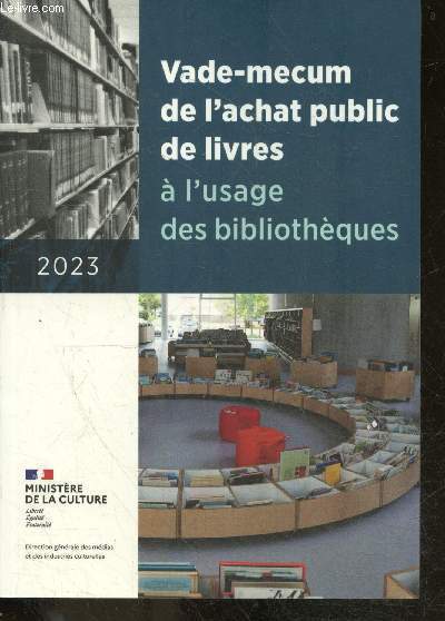 Vade mecum de l'achat public de livres a l'usage des bibliotheques - 2023 - Edition revisee