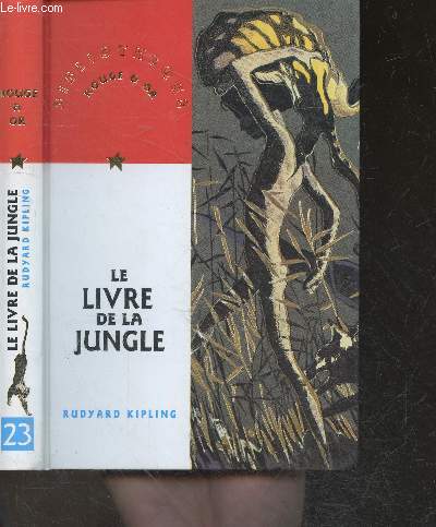 Le livre de la jungle - bibliotheque rouge et or N23