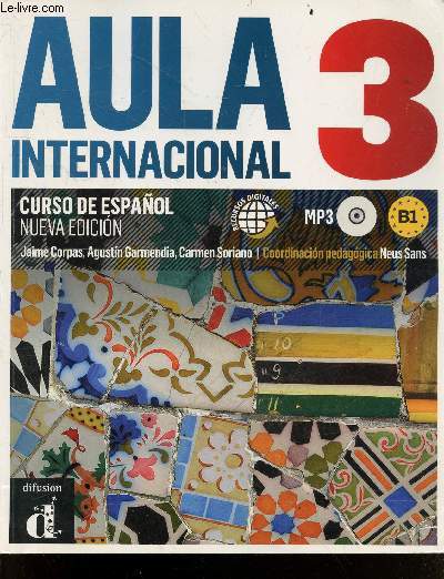 Anula internacional 3 - curso de espanol nueva edicion - B1 + 1 CD audio