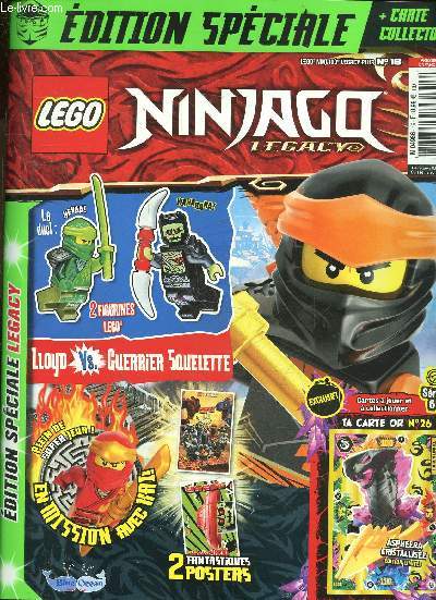Ninjago legacy LEGO edition speciale legacy N16 - lloyd vs guerrier squelette- 2 posters - BD, jeux ...