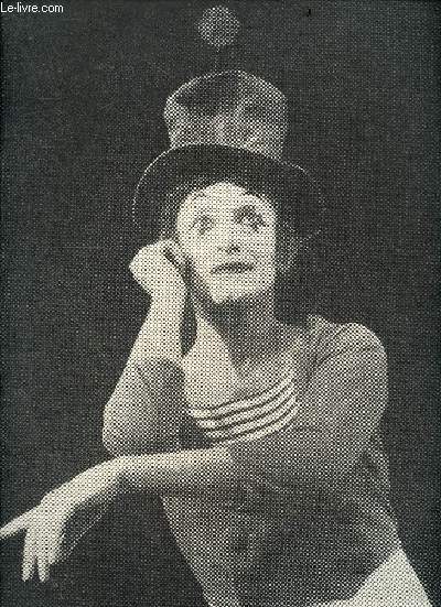 Marcel Marceau - Tournee de France - programme 1972 - pantomimes de style - pantomime de Bip
