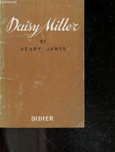 Daisy Miller - A study - thre rainbow library N21