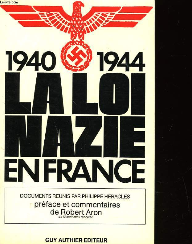 LA LOI NAZI EN FRANCE