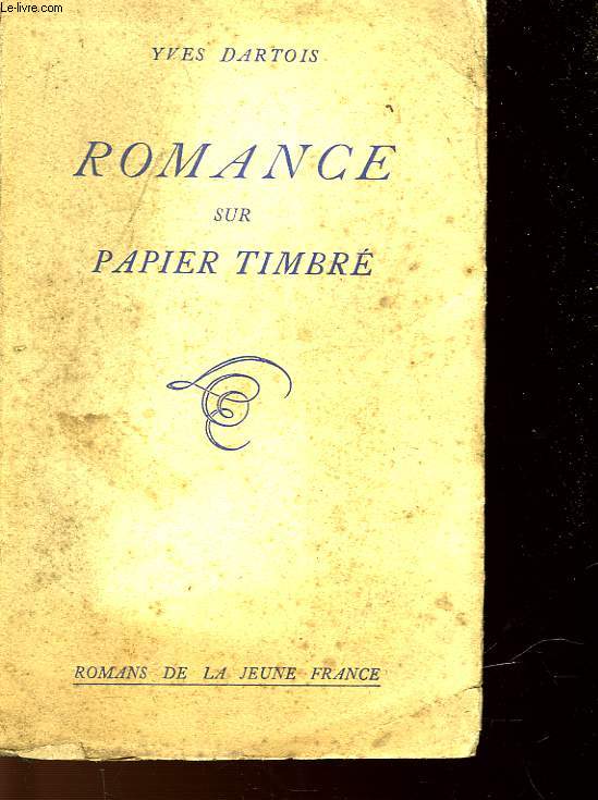 ROMANCE SUR PAPIER TIMBRE