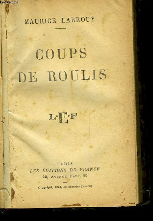 COUPS DE ROULIS