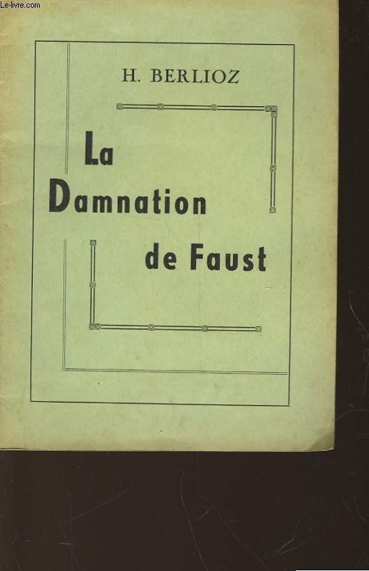 LA DAMNATION DE FAUST