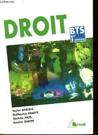 DROIT - BTS 1 ANNEE