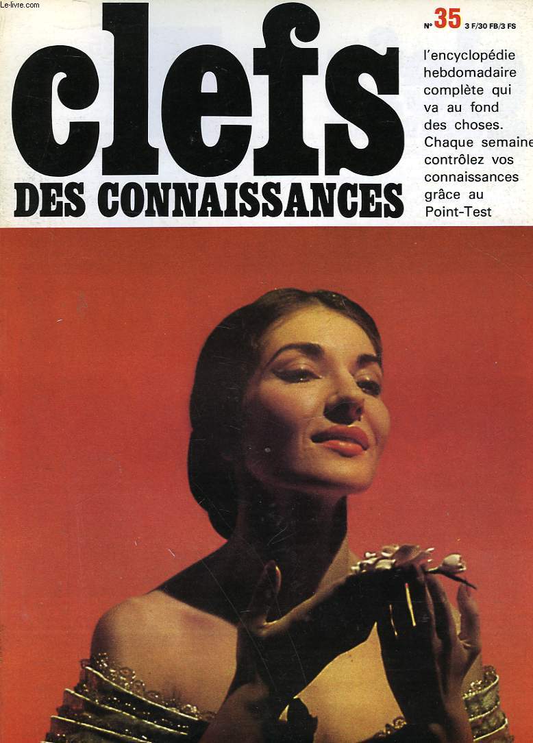 CLEFS DES CONNAISSANCES - N35