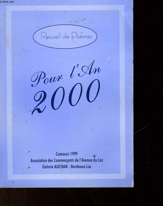 RECUEIL DE POEMES - POUR L'AN 2000