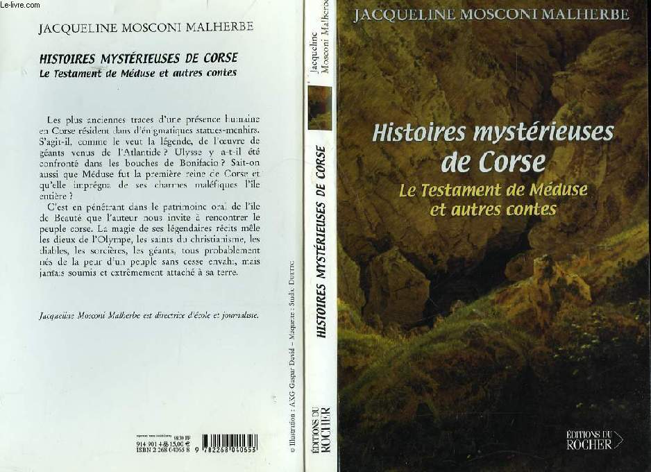 HISTOIRES MYSTERIEUSE DE CORSE - LE TESTAMENT DE MEDUSE ET AUTRES CONTES
