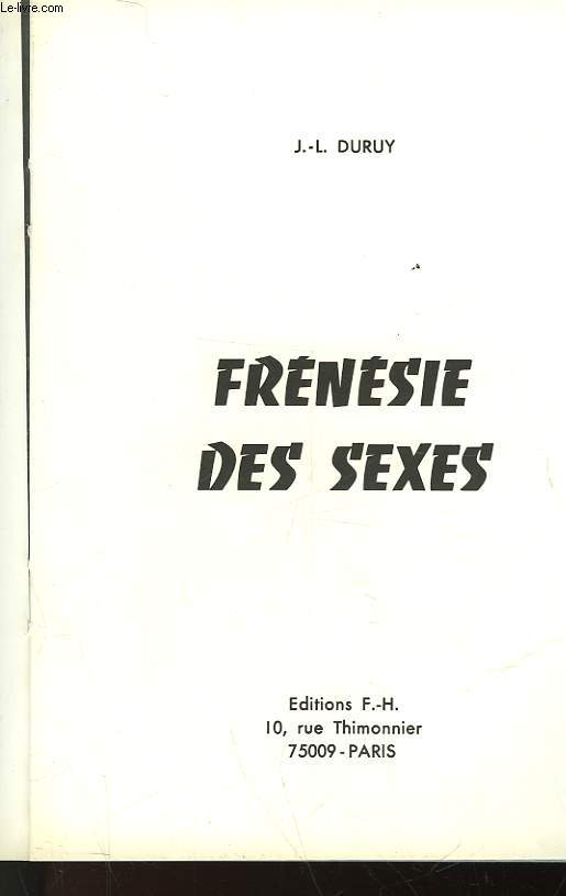 FRENESIE DES SEXES