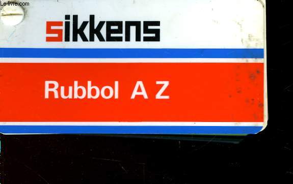 SIKKENS - RUBBOLL A Z