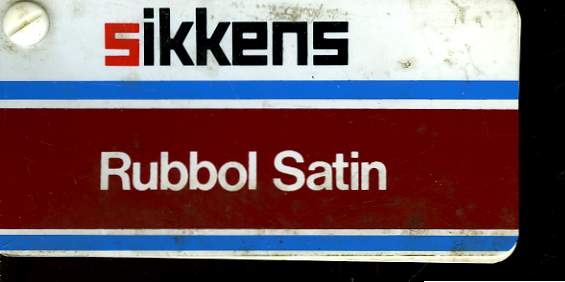 SIKKENS - RUBBOL SATIN