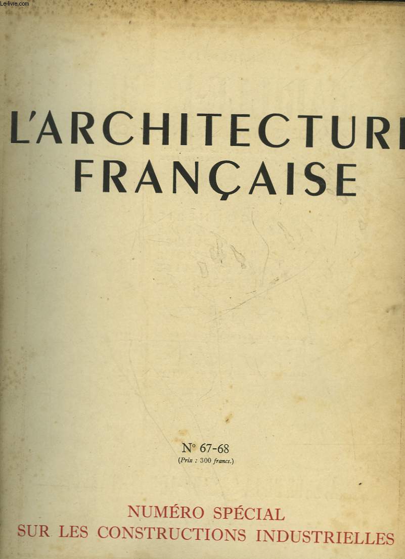 L'ARCHITECTURE FRANCAISE - N67-68