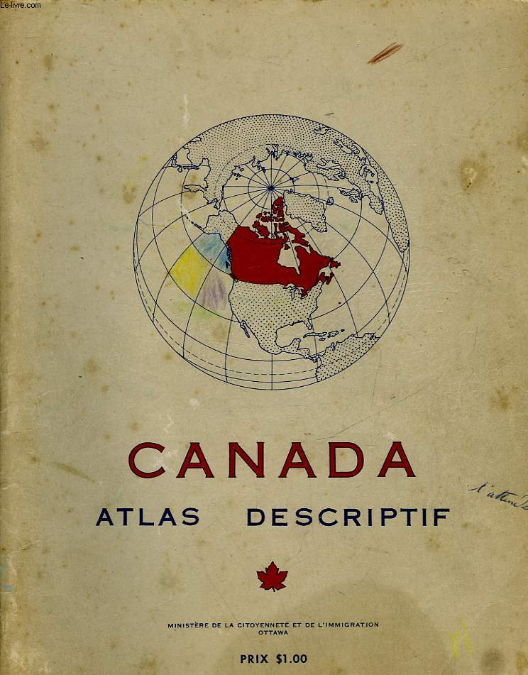CANADA ATLAS DESCRIPTIF