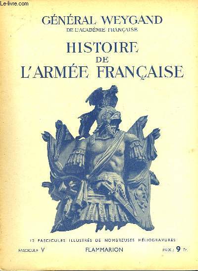 HISTOIRE DE L'ARMEE FRANCAISE - FASCICULE N5