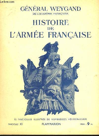 HISTOIRE DE L'ARMEE FRANCAISE - FASCICULE N11