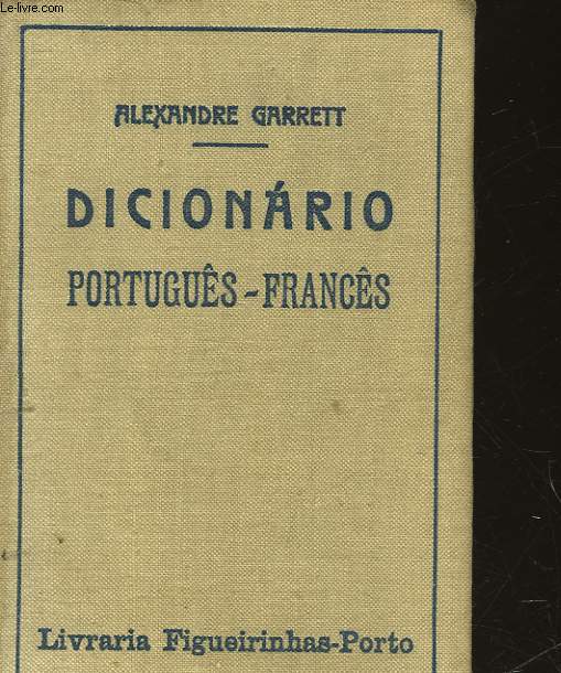 DICIONARIO PORTUGUES-FRANCES