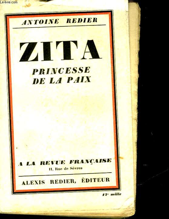 ZITA - PRINCESSE DE LA PAIX