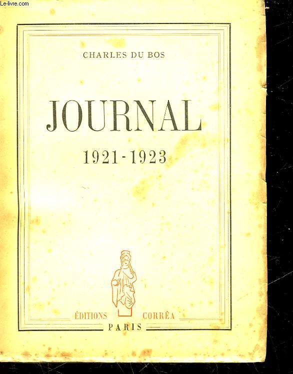 JOURNAL 1921 - 1923