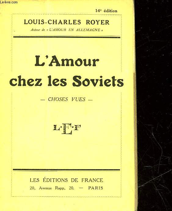 L'AMOUR CHEZ LES SOVIETS