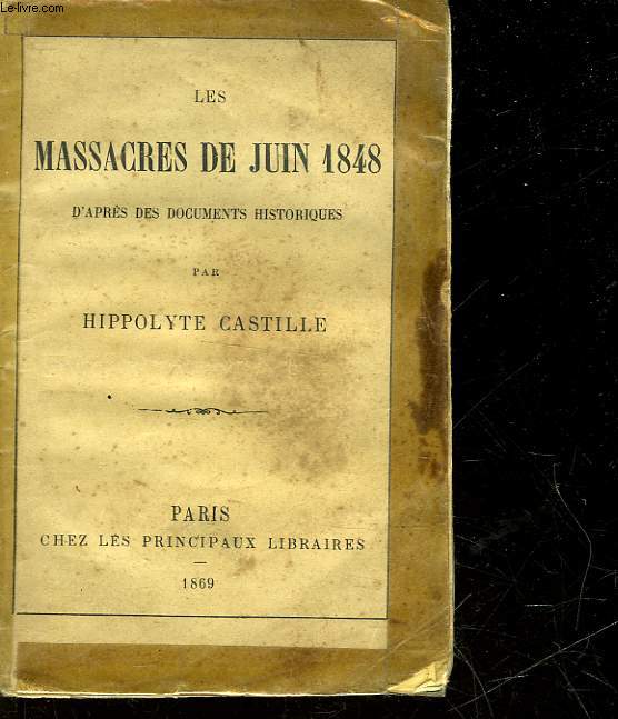 LES MASSACRES DE JUIN 1848