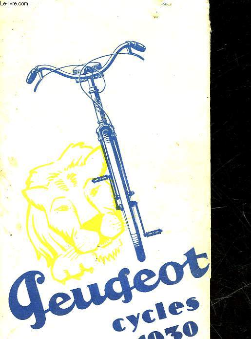 PEUGEOT CYCLES 1930