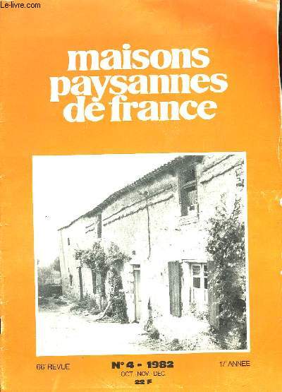 MAISONS PAYSANNES DE FRANCE - RESIDENCES SECONDAIRES - N4