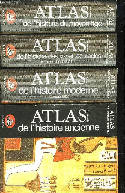ATLAS 4 TOMES