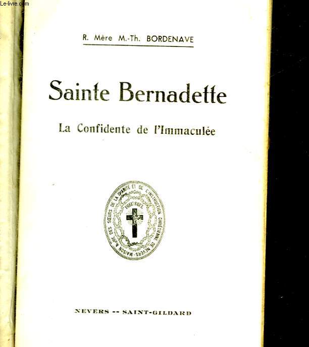 SAINTE BERNADETTE - SOEUR MARIE-BERNARD