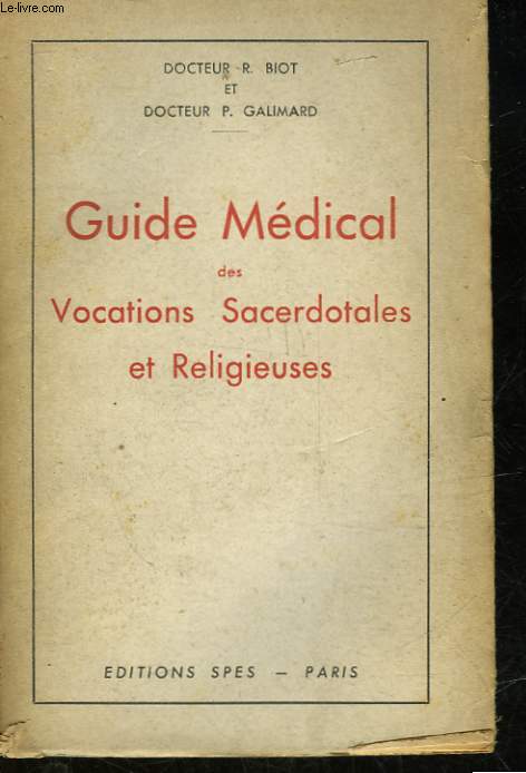 GUIDE MEDICAL DES VOCATIONS SACERDOTALES ET RELIGIEUSES