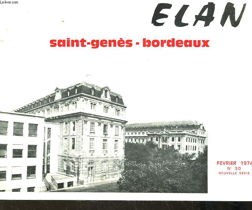 L'ECHO DE ST GENES ELAN - N30