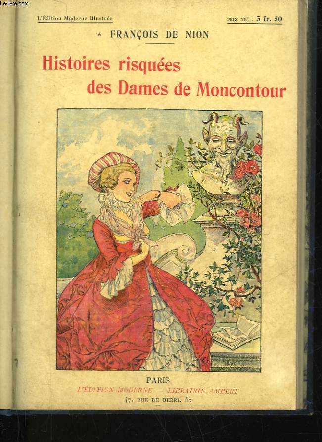 HISTOIRES RISQUEES DES DAMES DE MONCONTOUR