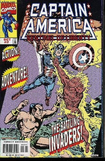 CAPITAIN AMERICA THE SENTINEL OF LIBERTY - VOL 1 - N2 - THE BATTLING INVADERS!