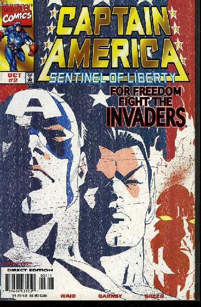 CAPITAIN AMERICA THE SENTINEL OF LIBERTY - VOL 1 - N2 - FOR FREEDOM FIGHT THE INVADERS
