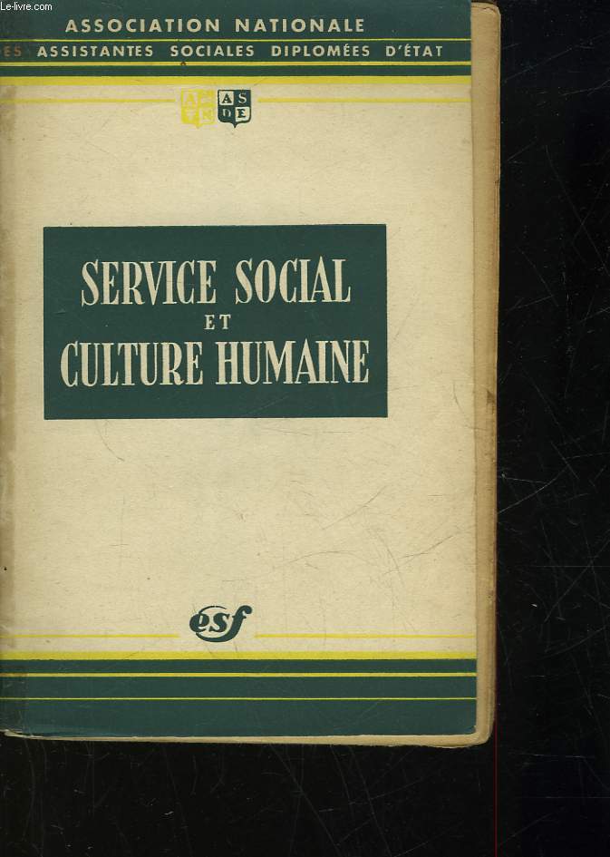 SERVICE SOCIAL ET CULTURE HUMAINE